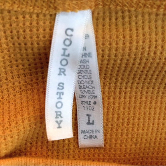 Girl’s Sz L Color Story Sweater - Picture 4 of 6